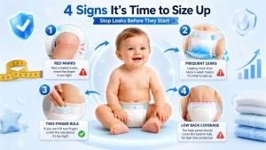 Diaper Size Guide: When and How to Size Up