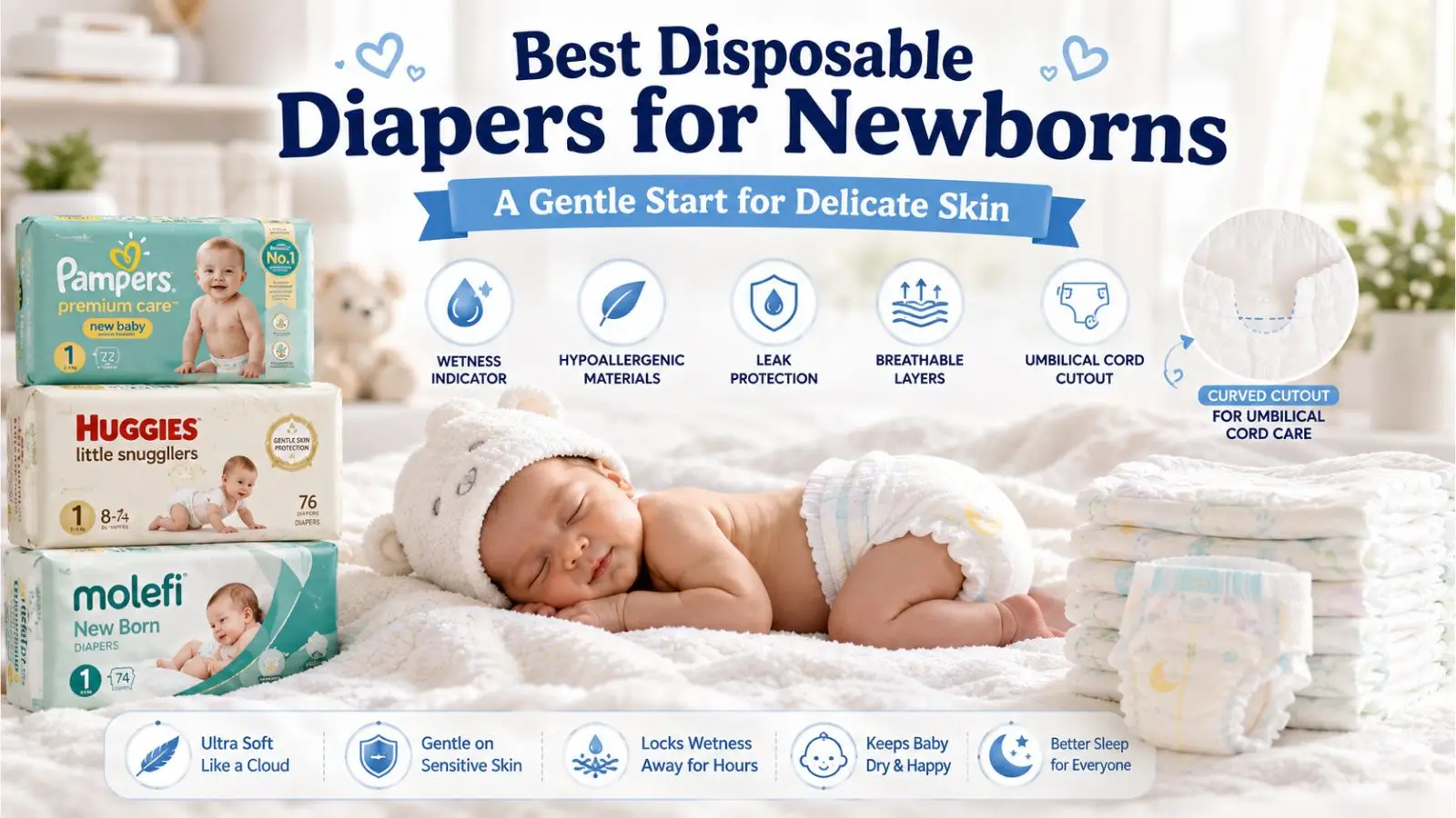 Best Disposable Diapers for Newborns