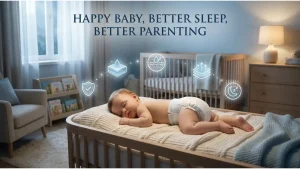 how to choose diapers and avoid common mistakes — six-panel warning grid showing wrong size, tucked leg cuffs, no barrier cream, scented wipes, wrong-direction wiping, and talcum powder use