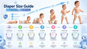 Diaper Size Guide: When and How to Size Up