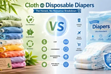 Cloth vs Disposable Diapers: Full Comparison