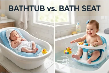 Bathtub vs. Bath Seat: Which One Is Best for Your Baby?